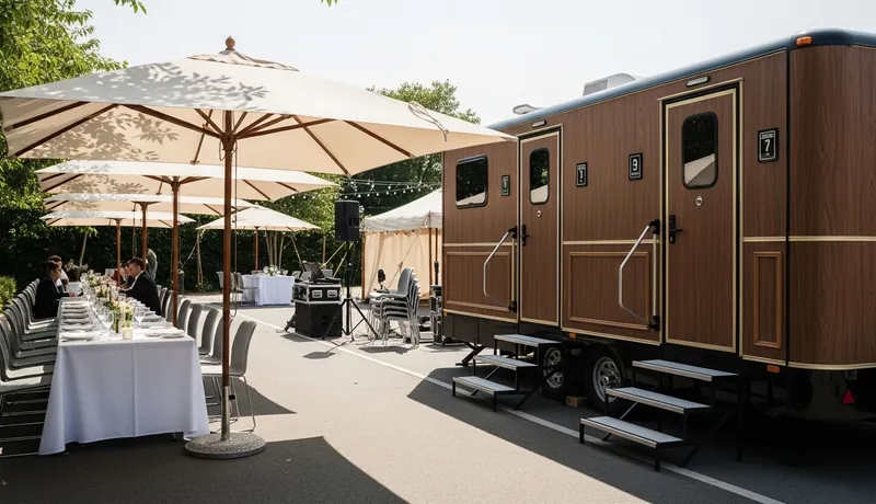 Luxury Restroom Trailers Los Angeles Ana